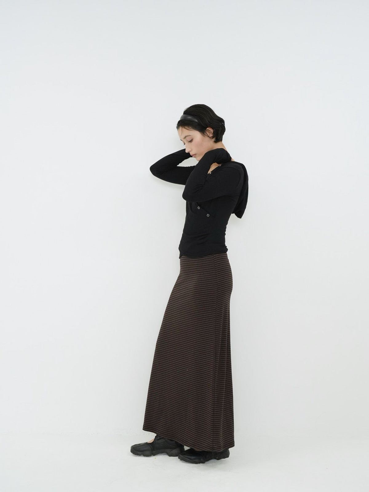 long border skirt
