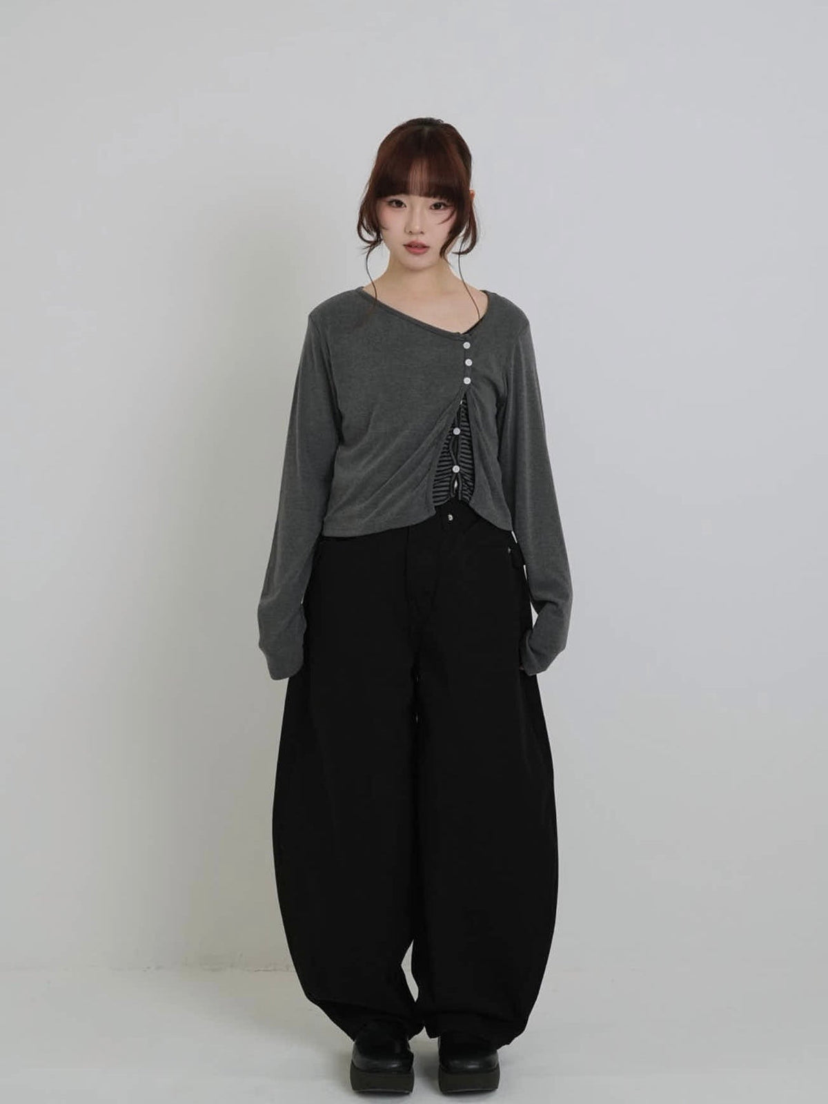 border peek cardigan