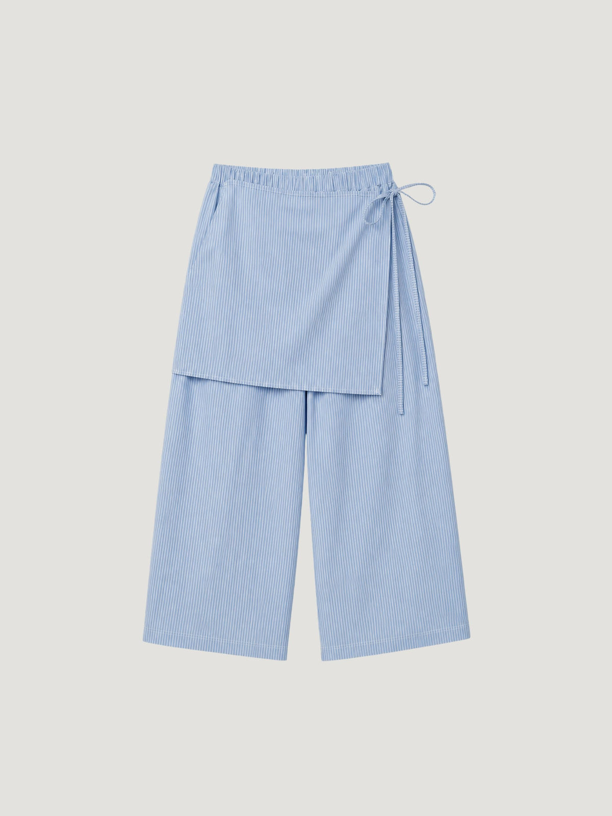 STRIPE WRAP PANTS