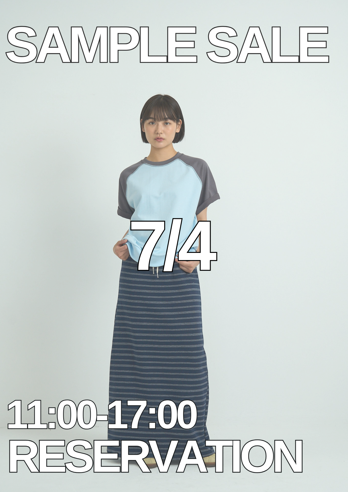 7/4 SAMPLE SALE