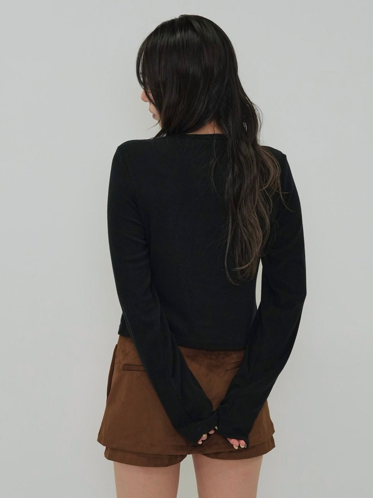 border peek cardigan