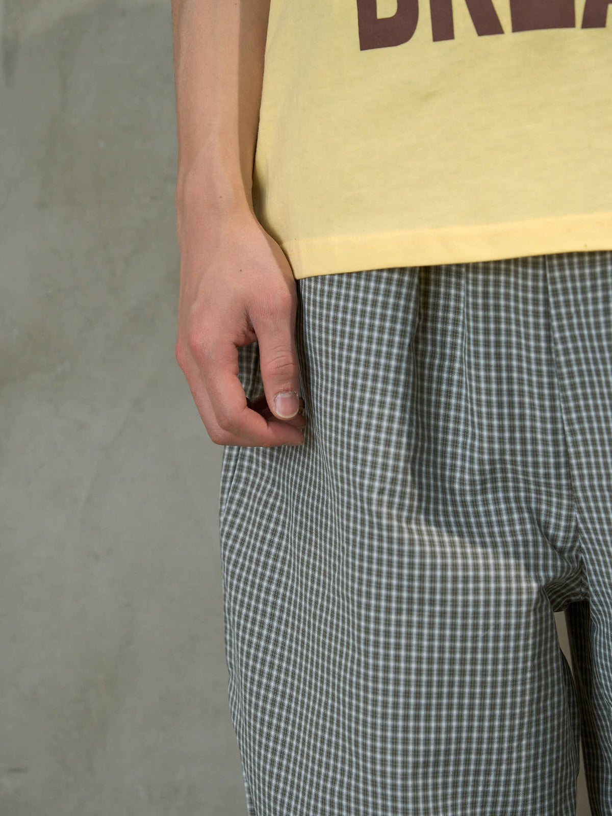 RELAX CHECK PANTS'26