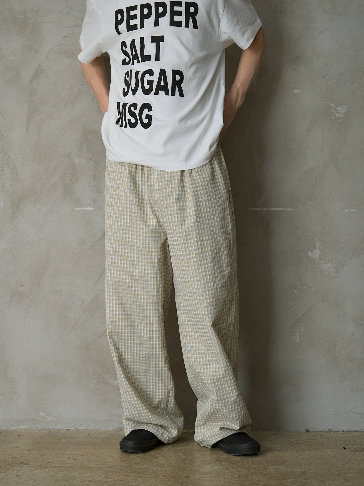 RELAX CHECK PANTS'26