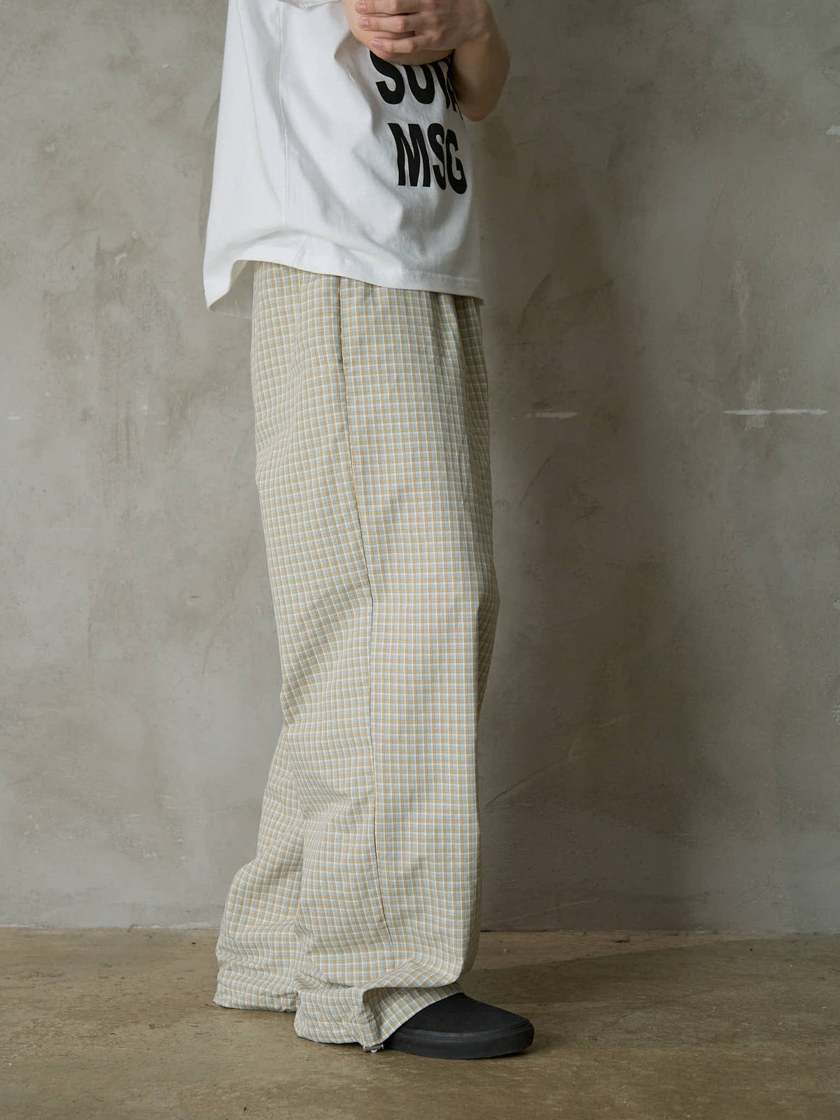 RELAX CHECK PANTS'26