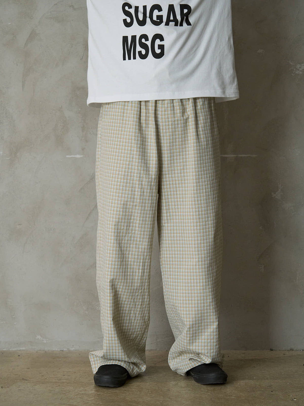 RELAX CHECK PANTS'26
