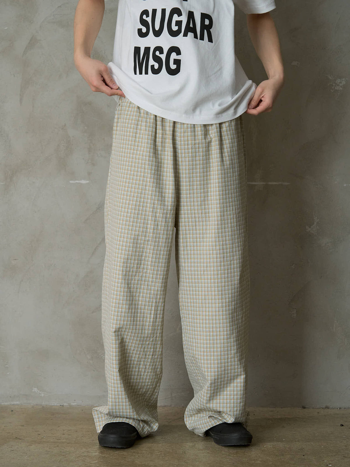 RELAX CHECK PANTS'26