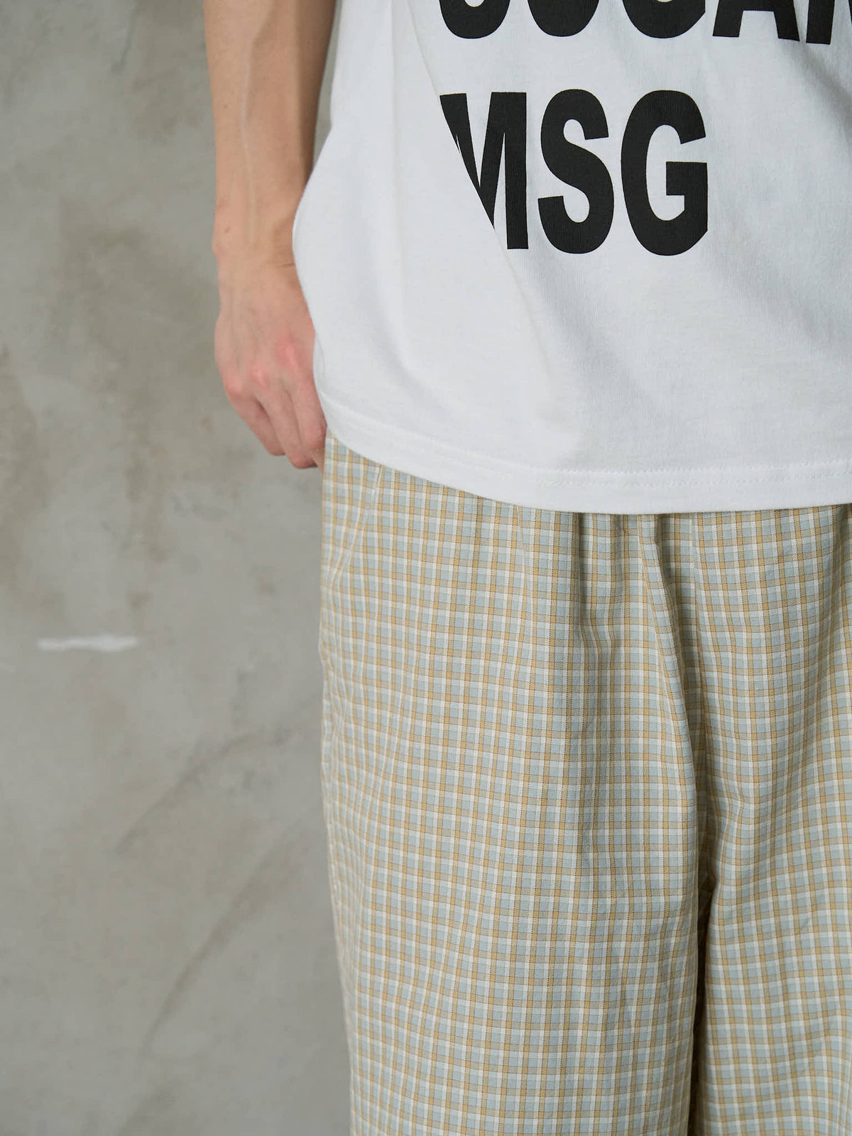 RELAX CHECK PANTS'26