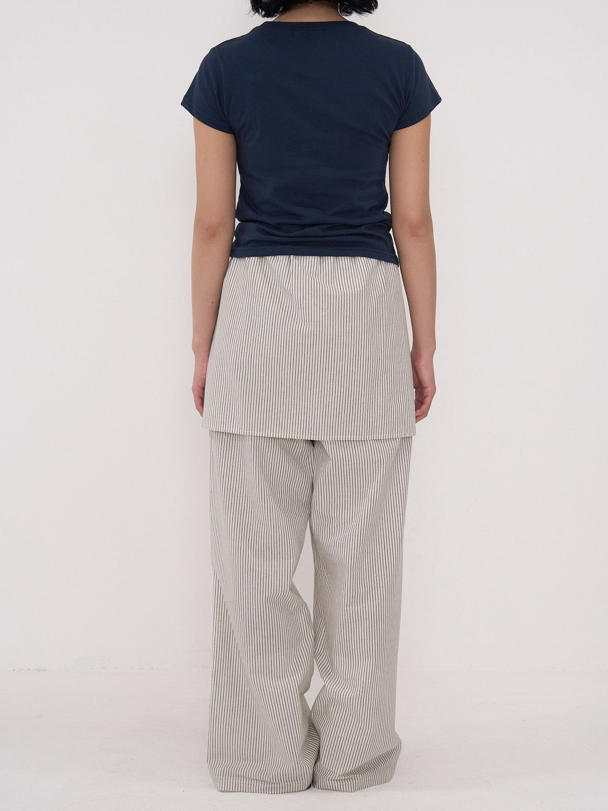 STRIPE WRAP PANTS