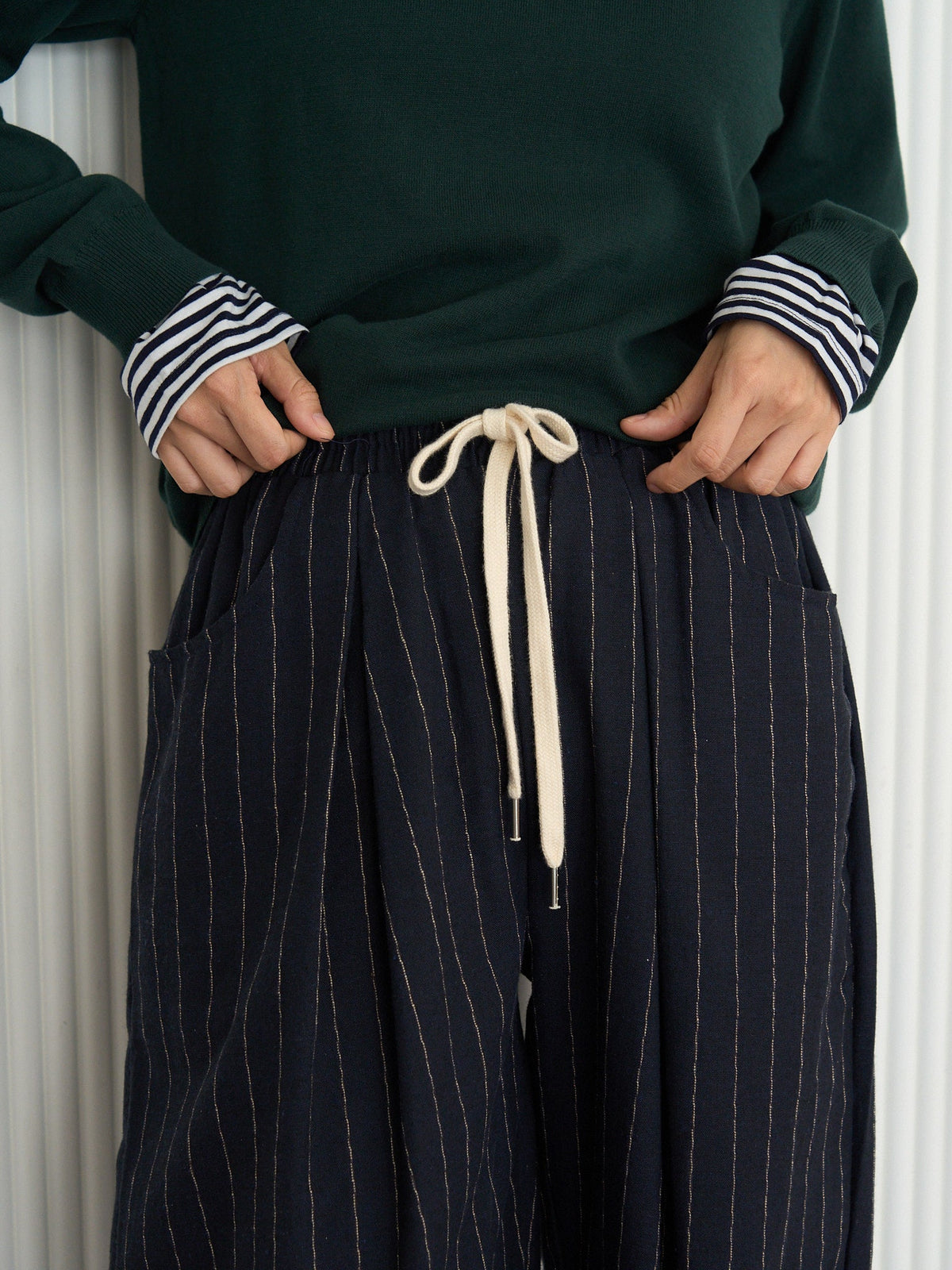 RELAX STRIPE PANTS