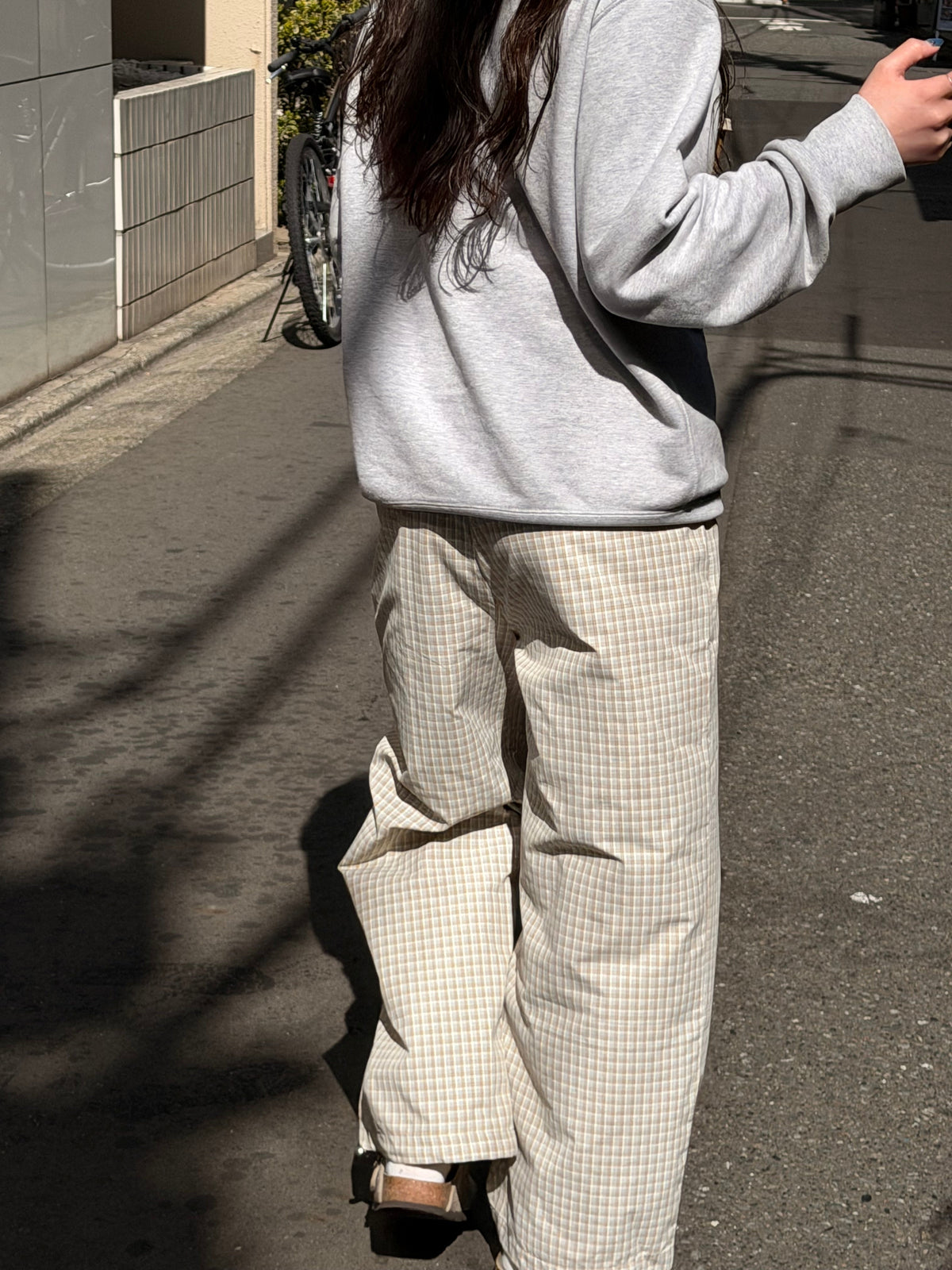 RELAX CHECK PANTS'26