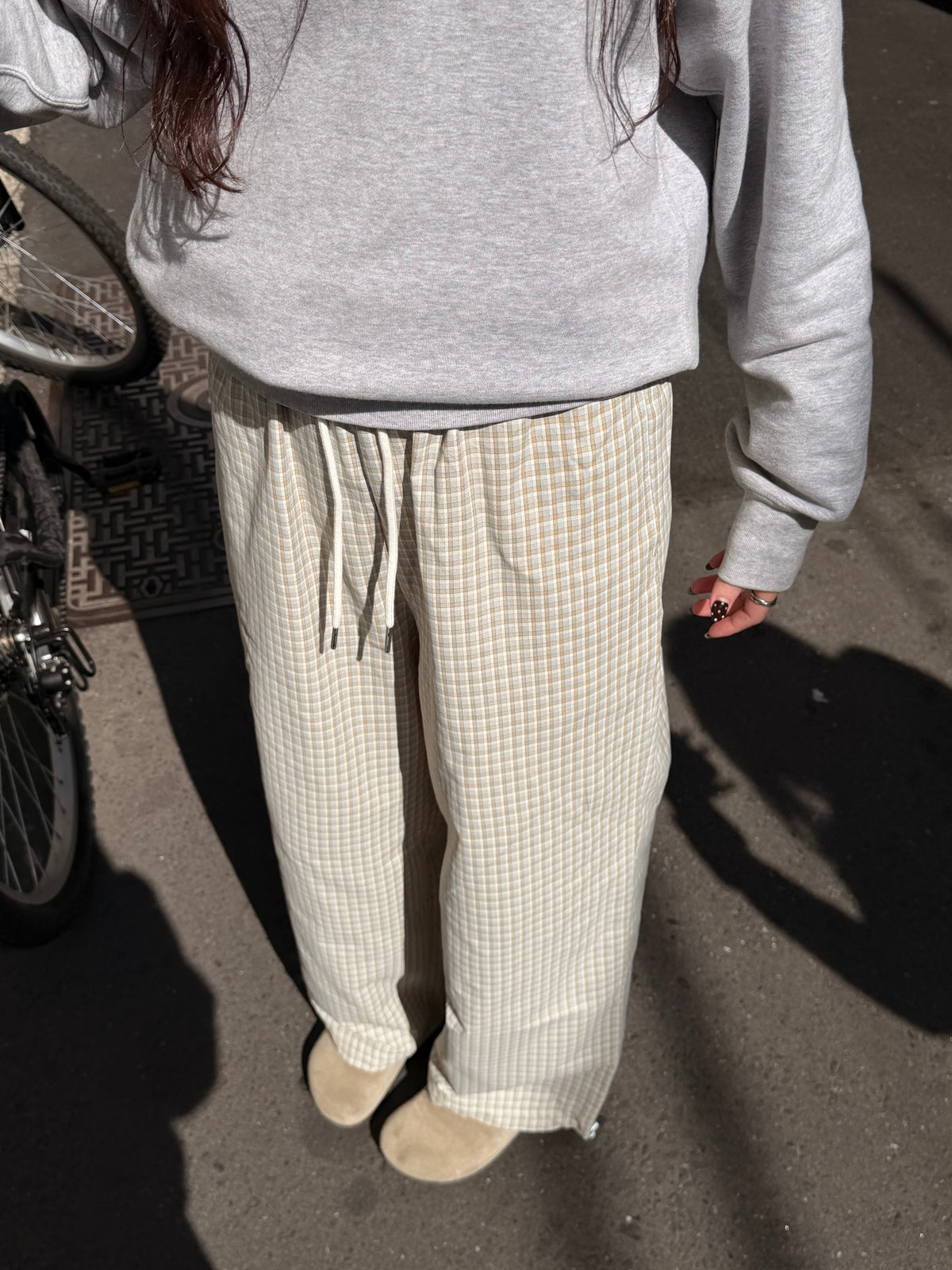 RELAX CHECK PANTS'26